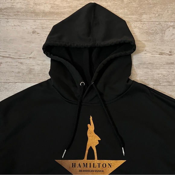 Hamilton Unisex Long Sleeve Hoodie Sweatshirt Size XS Preowned - Picture 4 of 14